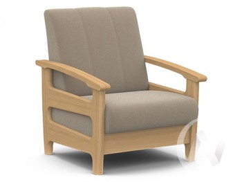 Кресло для отдыха Омега (бук лак/CATANIA LATTE) в Змеиногорске - zmeinogorsk.mebel54.com | фото