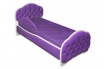 Кровать 180 Гармония 32 Фиолетовый (мягкий бортик) в Змеиногорске - zmeinogorsk.mebel54.com | фото